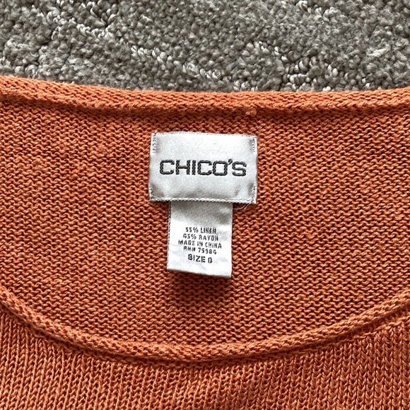 Chico's Linen Small Knit Sweater - Picture 7 of 7